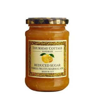 Thursday Cottage Reduced Sugar Three Fruits Marmalade 315g