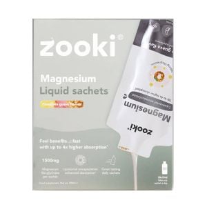 Zooki Magnesium Liquid Sachets 1500mg 14x15ml sachets