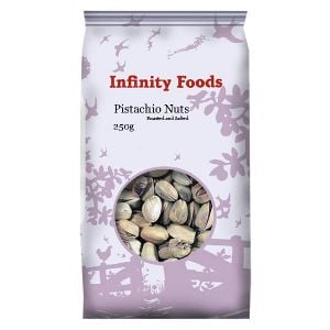 Infinity Foods Non-organic Pistachios (Roasted & Salted)