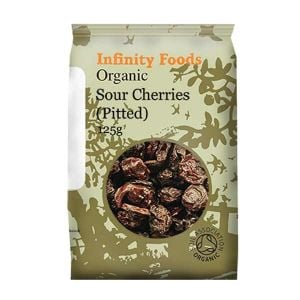 Infinity Foods Organic Sour Cherries Pitted 125g