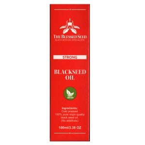 The Blessed Seed Strong Cold Pressed Black Seed Oil 100mls
