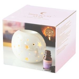 Iridescent Star Ceramic Oil Burner