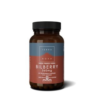 Terranova Bilberry (freeze Dried) 50 Vegetarian Capsules