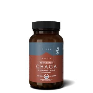 Terranova Fermented Chaga 50 Vegetarian Capsules