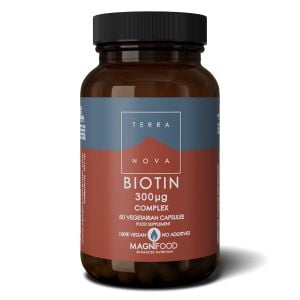 Terranova Biotin 300mcg Complex 100 Vegan Capsules