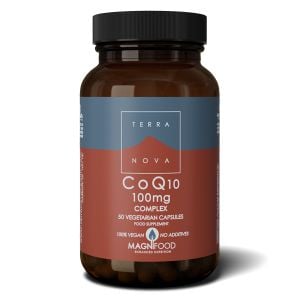 Terranova CoQ10 100mg Complex 50 Vegan Capsules