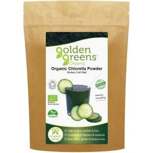 Golden Greens Organic Chlorella Powder 100g