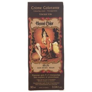 Henne Color Dark Brown Creme 90ml