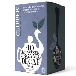 Clipper Organic Decaffeinated Everyday Tea 40 Teabags