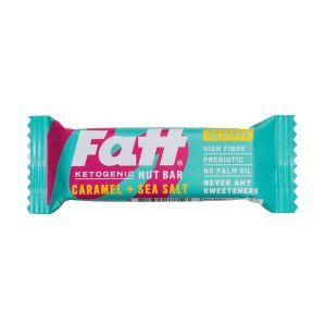 Fattbar Caramel & Sea Salt Ketogenic Nut Bar 30g