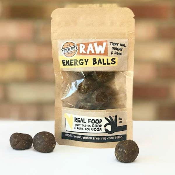 The Tigernut Company Ginger & Date Energy Balls G Baldwin & Co