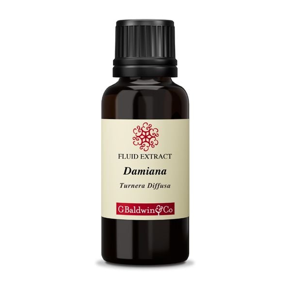 Baldwins Damiana ( Turnera Diffusa ) Herbal Fluid Extract | G Baldwin & Co