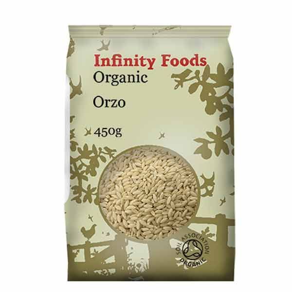 Infinity Organic Orzo (500g) - Organic To Your Door