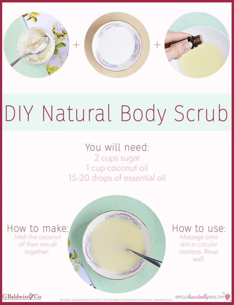 DIY Natural Skincare Recipes for the Bath & Shower | DIY Natural Body Scrub