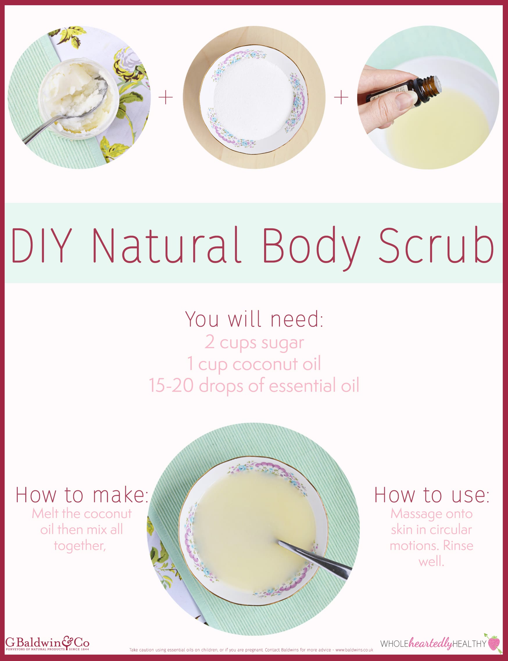 DIY Natural Skincare Recipes for the Bath & Shower