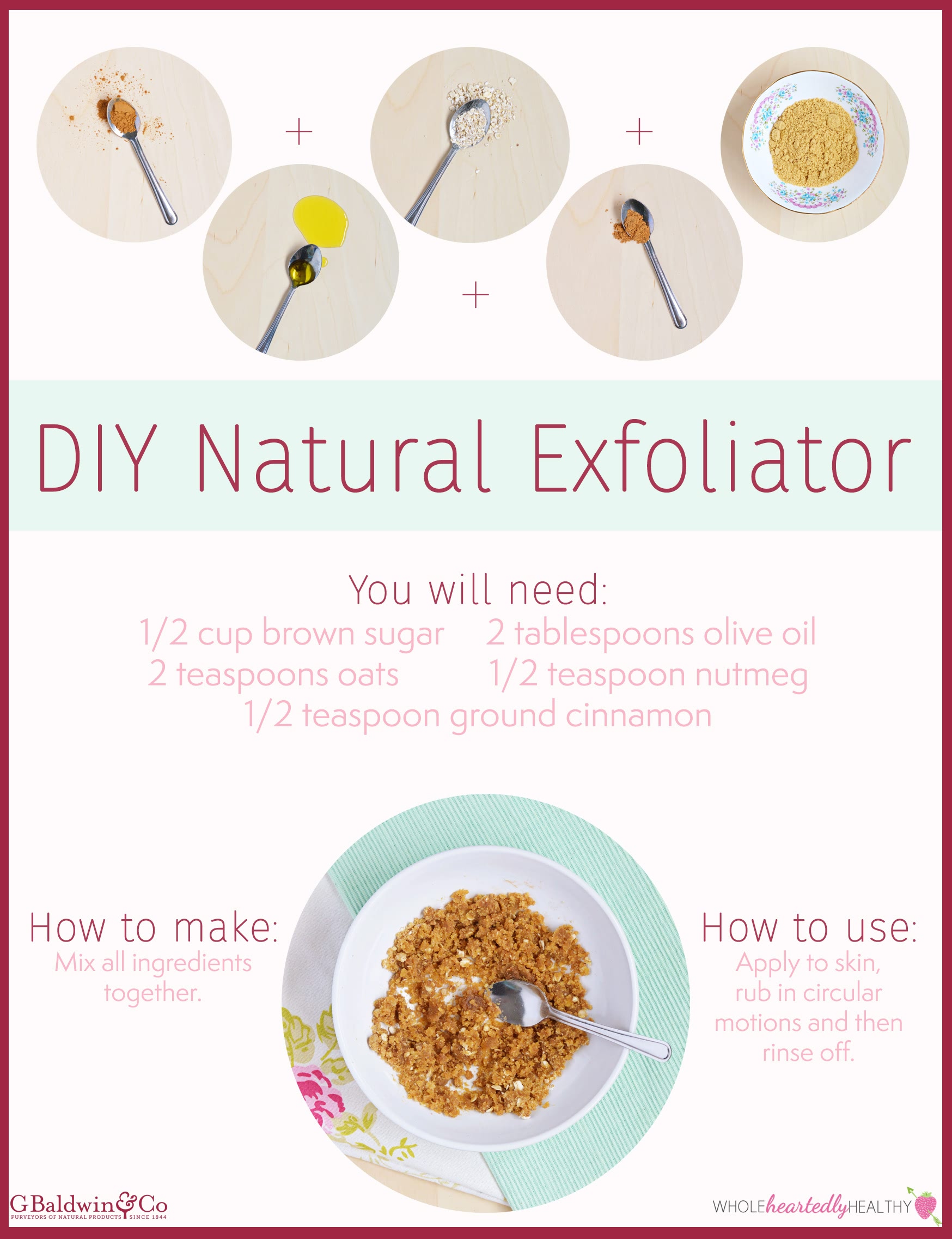 Build Your Own Natural Skincare Routine – DIY Natural Cleanser and Exfoliator