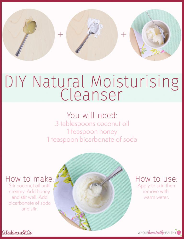 DIY Natural Moisturising Cleanser Recipe