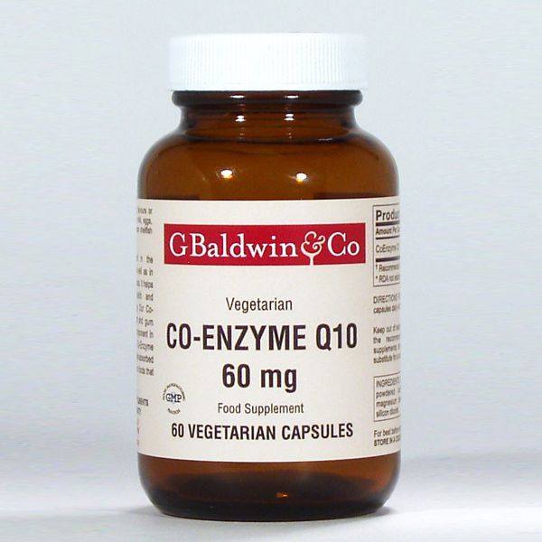 Baldwins Co-enzyme Q10 capsules bottle