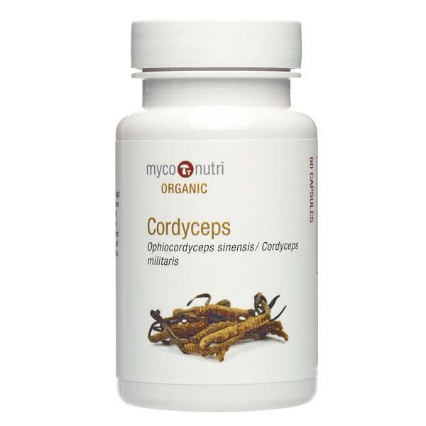 Myco-nutri Organic Cordyceps bottle