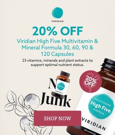 20% Off Viridian High Five Multivitamin And Mineral Formula