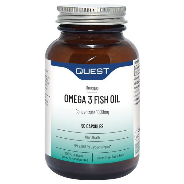 Quest Omega 3 Fish Oil Concentrate bottle