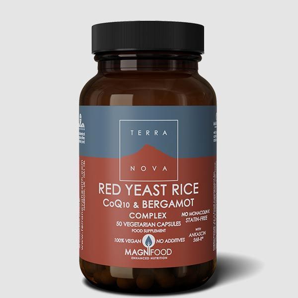 Baldwins product image of a Terranova Red Yeast Rice bottle