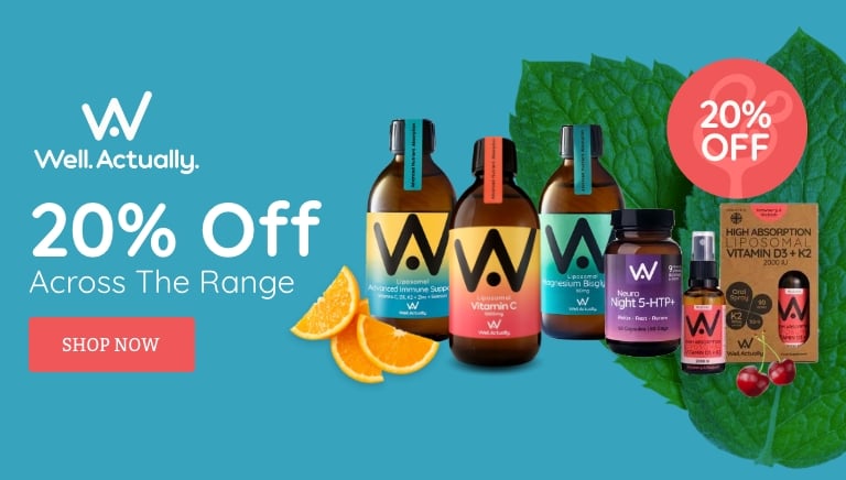 20% off Well Actually