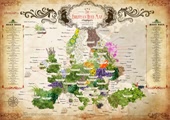 Baldwins Herb Maps Europe
