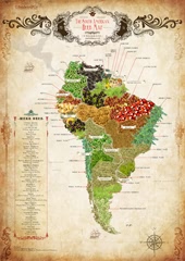 South America Herb Map